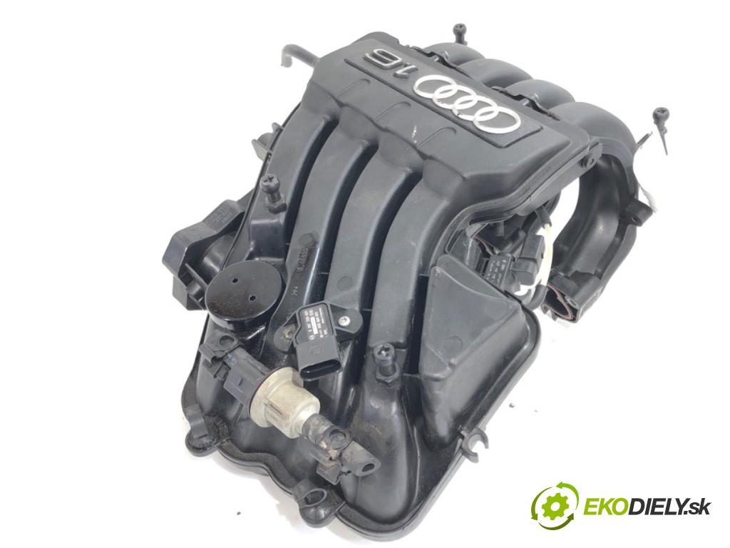 AUDI A3 8P liftback 2003 75 kW 1.6 1595 potrubí sání 06A133185GH (Sací potrubí)