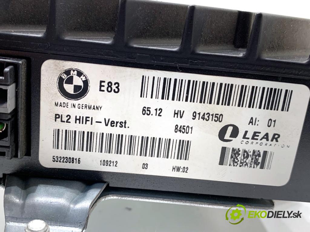 BMW E83 SUV 2008 130 kW xDrive 20 d 1995 Zosilňovač 9143150 (Zosilňovač)