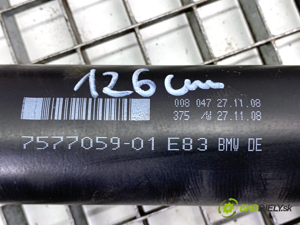 BMW E83 SUV 2008 130 kW xDrive 20 d 1995 Kardaň, hriadeľ hnací zad 7577059 (Kardaňový hriadeľ)