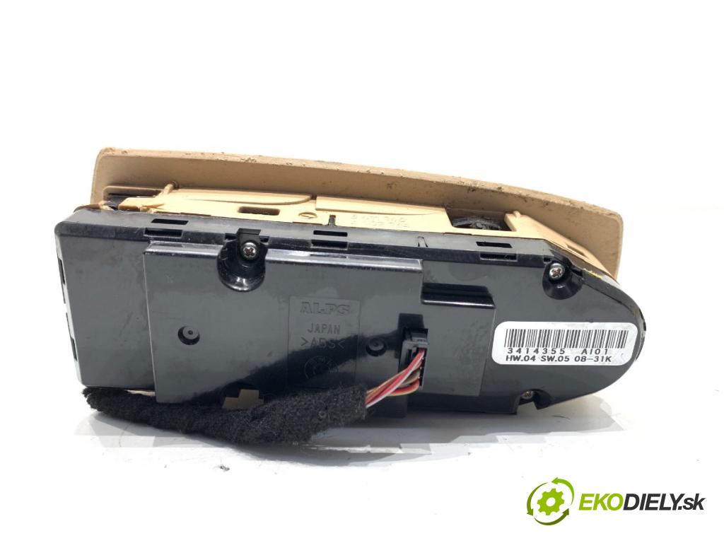 BMW E83 SUV 2008 130 kW xDrive 20 d 1995 Prepínač okien 3414355 (Prepínacie páčky pod volantom)