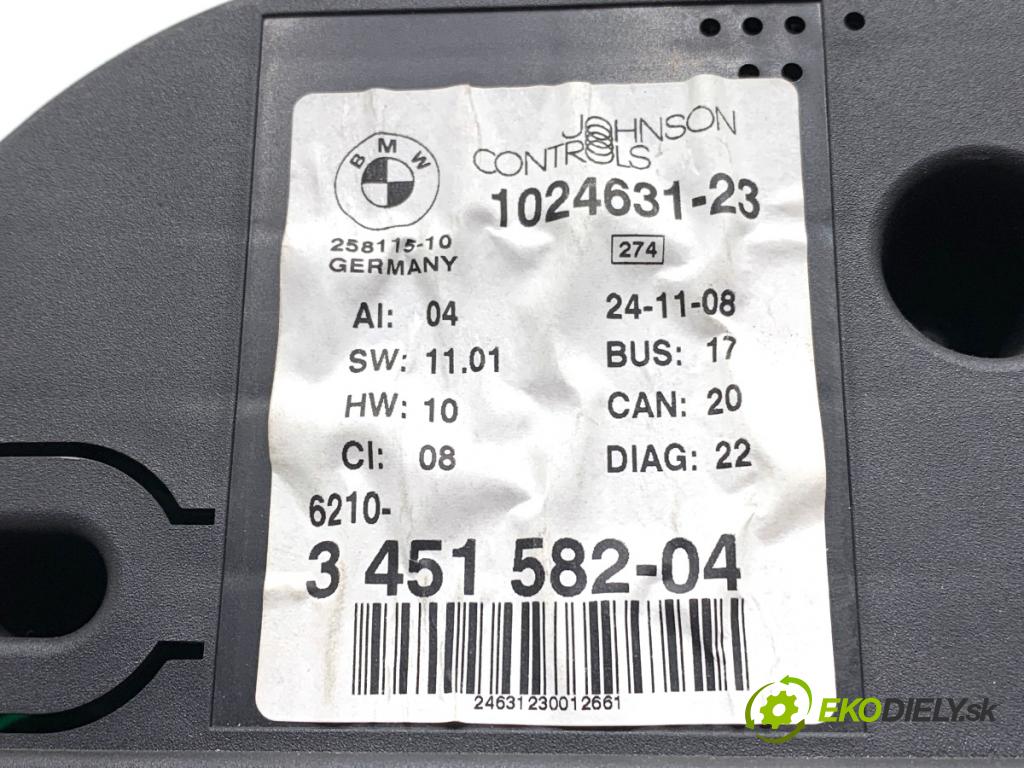 BMW E83 SUV 2008 130 kW xDrive 20 d 1995 Prístrojovka 3451582 (Prístrojová doska)