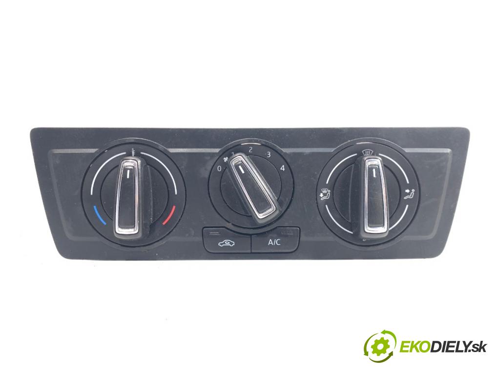 SEAT IBIZA IV liftback 2016 81 kW 1.0 TSI 999 Panel ovládania kúrenia 6P0820045F (Prepínacie páčky pod volantom)
