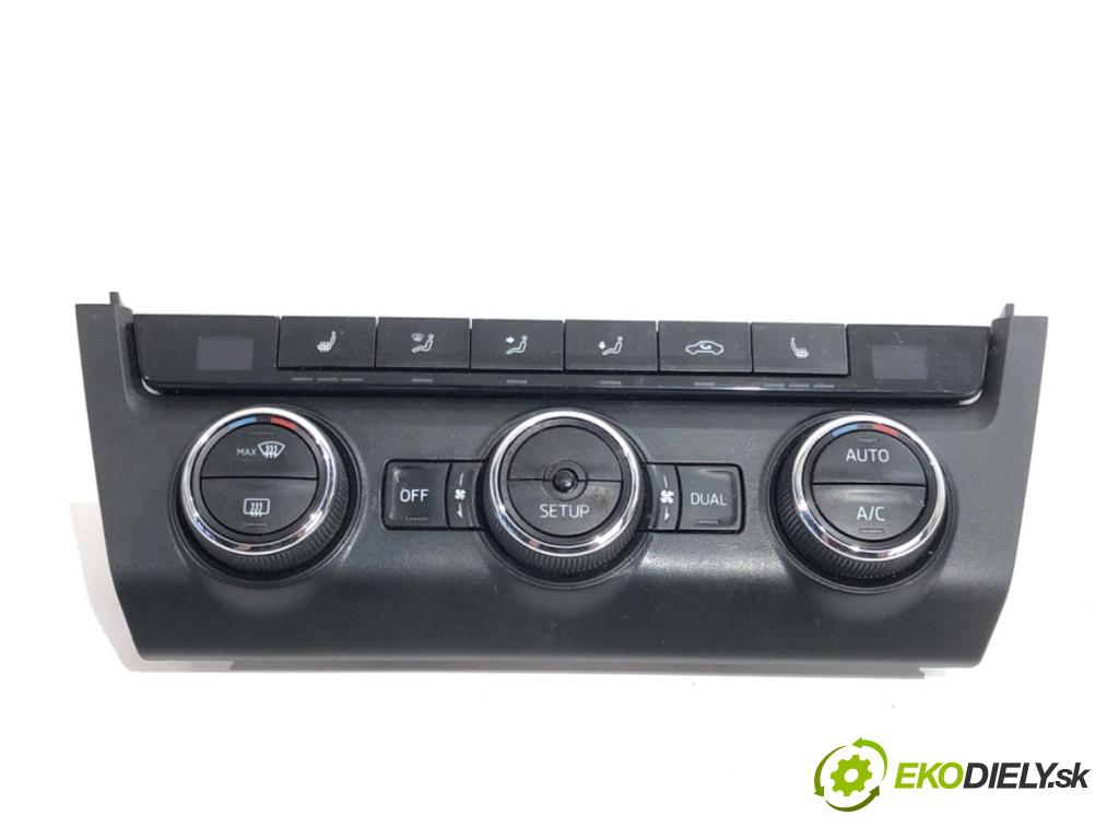 SKODA OCTAVIA III Kombi 2013 110 kW 2.0 TDI 1968 Panel ovládania kúrenia 5E0907044A (Prepínacie páčky pod volantom)