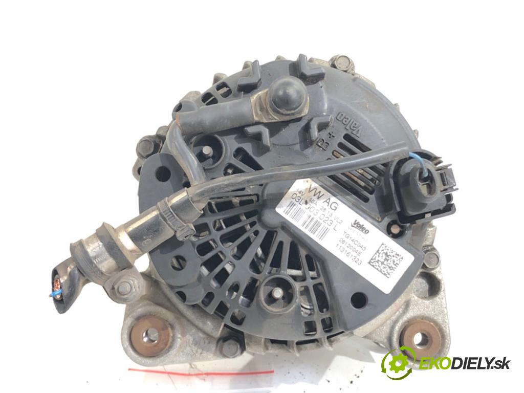 SKODA OCTAVIA III Kombi 2013 110 kW 2.0 TDI 1968 Alternátor 03L903023L (Alternátor)