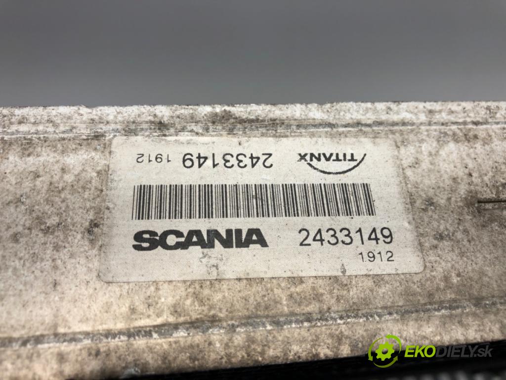 SCANIA L,P,G,R,S - series Wywrotka 2019 302 kW R410 302 kW [411 KM] olej napędowy 2017 - 2022 12742 intercooler 2433149 (Intercooler (chladič stlačeného vzduchu))