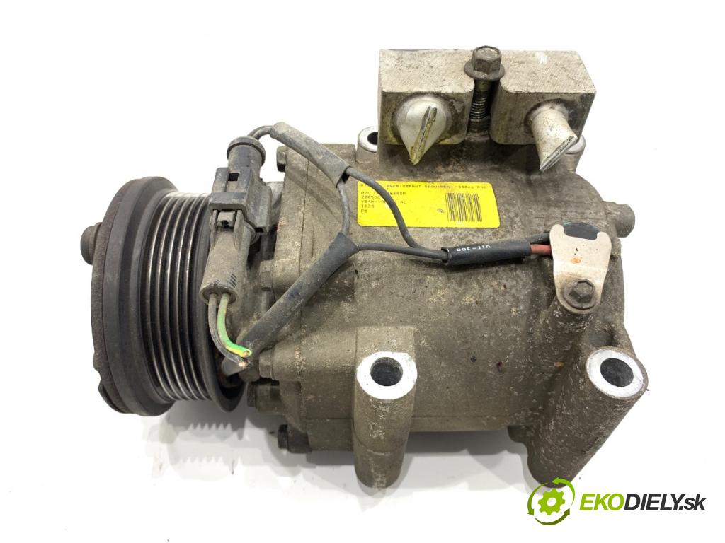 FORD FIESTA MK6 liftback 2005 59 kW 1.4 16V 1388 kompresor klimatizace YS4H-19D629-AC (Kompresor klimatizace)