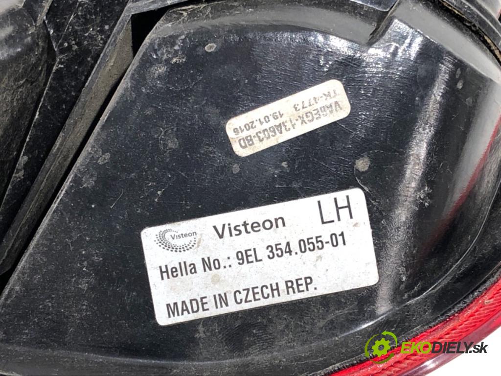 FORD FIESTA MK6 liftback 2005 59 kW 1.4 16V 1388 světlo levý zadní část