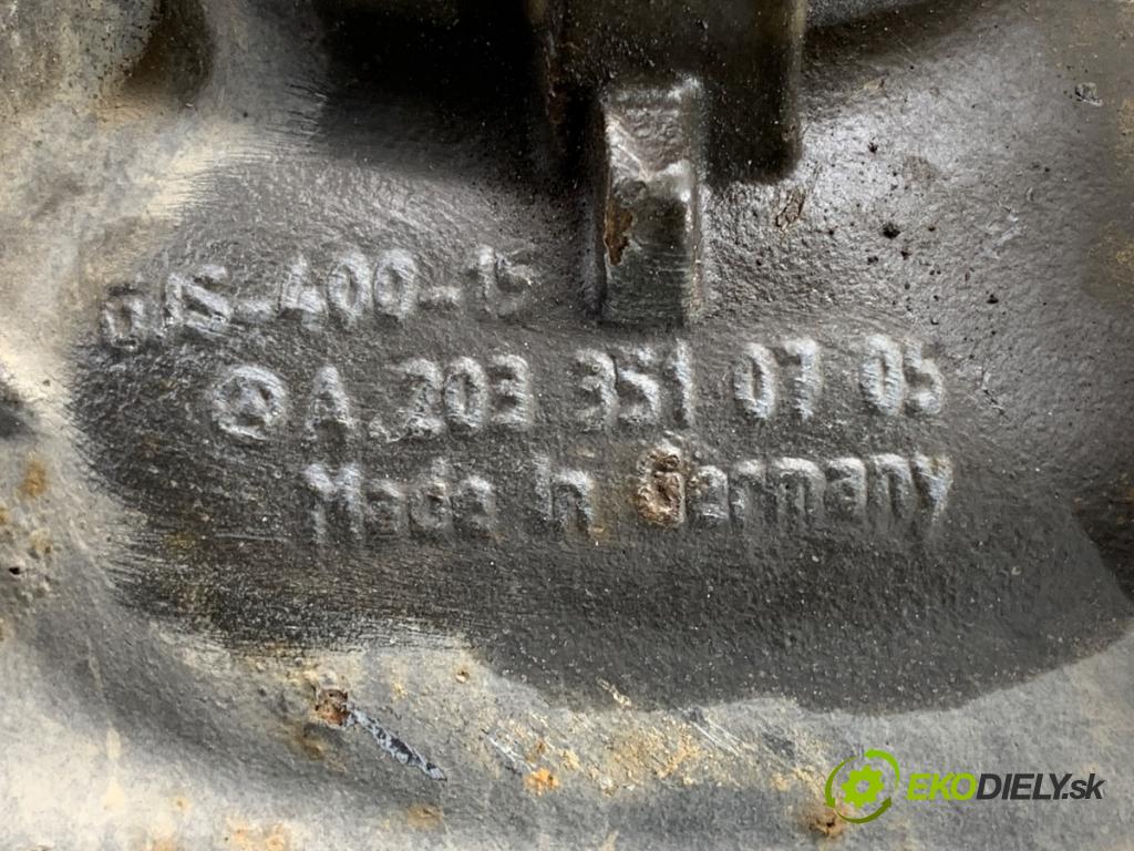 MERCEDES-BENZ W212 sedan 2014 150 kW E 300 Hybrid / BlueTEC Hybrid (212.098) 2143 Most diferenciál zadní část A2033510705