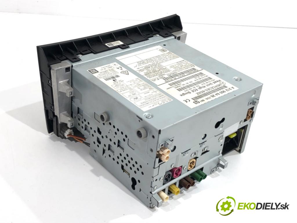 MERCEDES-BENZ W212 sedan 2014 150 kW E 300 Hybrid / BlueTEC Hybrid (212.098) 2143 RADIO A2129006426 (Audio zariadenie)