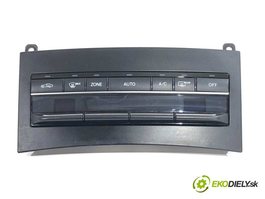MERCEDES-BENZ W212 sedan 2014 150 kW E 300 Hybrid / BlueTEC Hybrid (212.098) 2143 Panel ovládania kúrenia A2128304700 (Prepínacie páčky pod volantom)