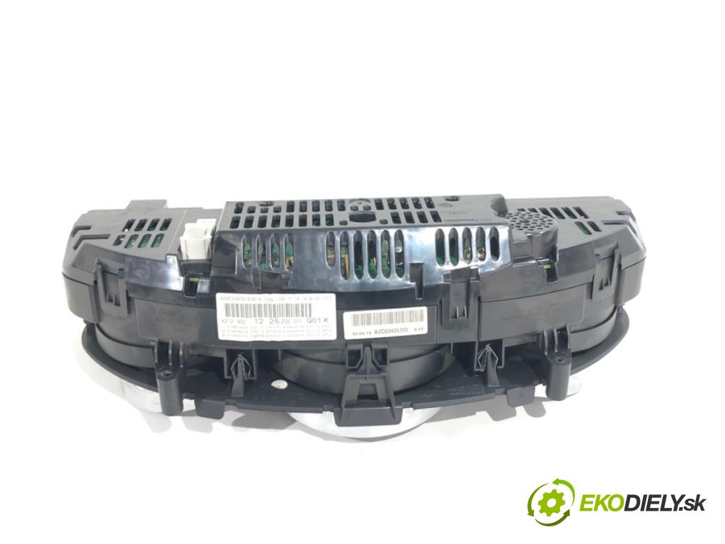 MERCEDES-BENZ W212 sedan 2014 150 kW E 300 Hybrid / BlueTEC Hybrid (212.098) 2143 Prístrojovka A2129001225 (Prístrojová doska)