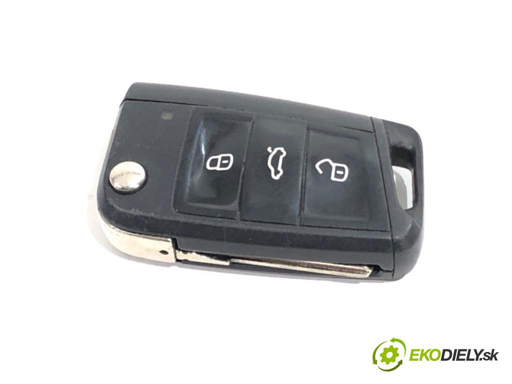 SKODA OCTAVIA III Kombi 2013 110 kW 2.0 TDI 1968 klíč DÁLKOVÝ: 5E0959752