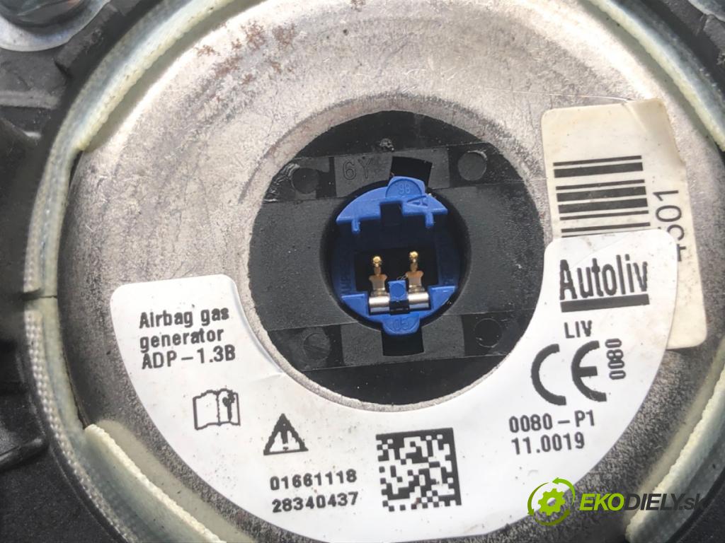 PEUGEOT 308 II liftback 2018 81 kW 1.2 THP 110 1199 AirBag volantu 96783105ZD (Airbag)