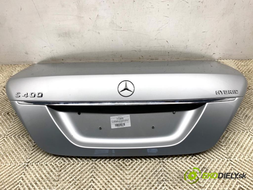 MERCEDES-BENZ W221 sedan 2010 205 kW S 400 Hybrid (221.095, 221.195) 3498 kapota zadní část 