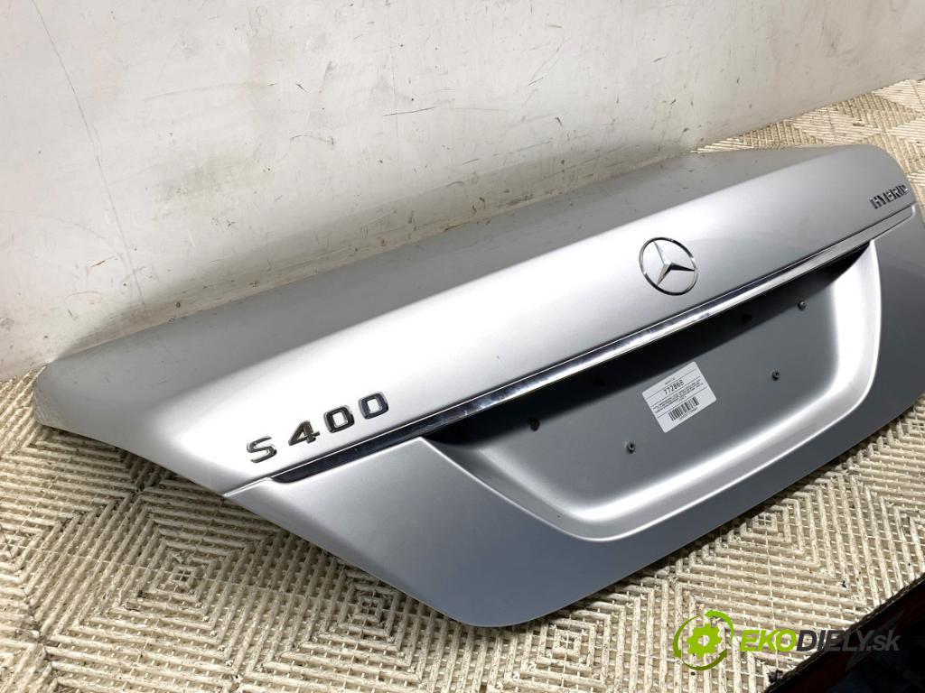 MERCEDES-BENZ W221 sedan 2010 205 kW S 400 Hybrid (221.095, 221.195) 3498 kapota zadní část