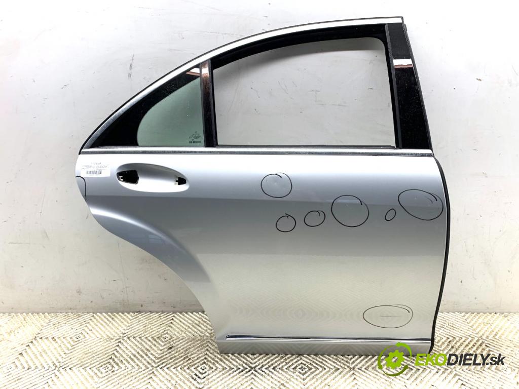 MERCEDES-BENZ W221 sedan 2010 205 kW S 400 Hybrid (221.095, 221.195) 3498 dveře pravý zadní část 