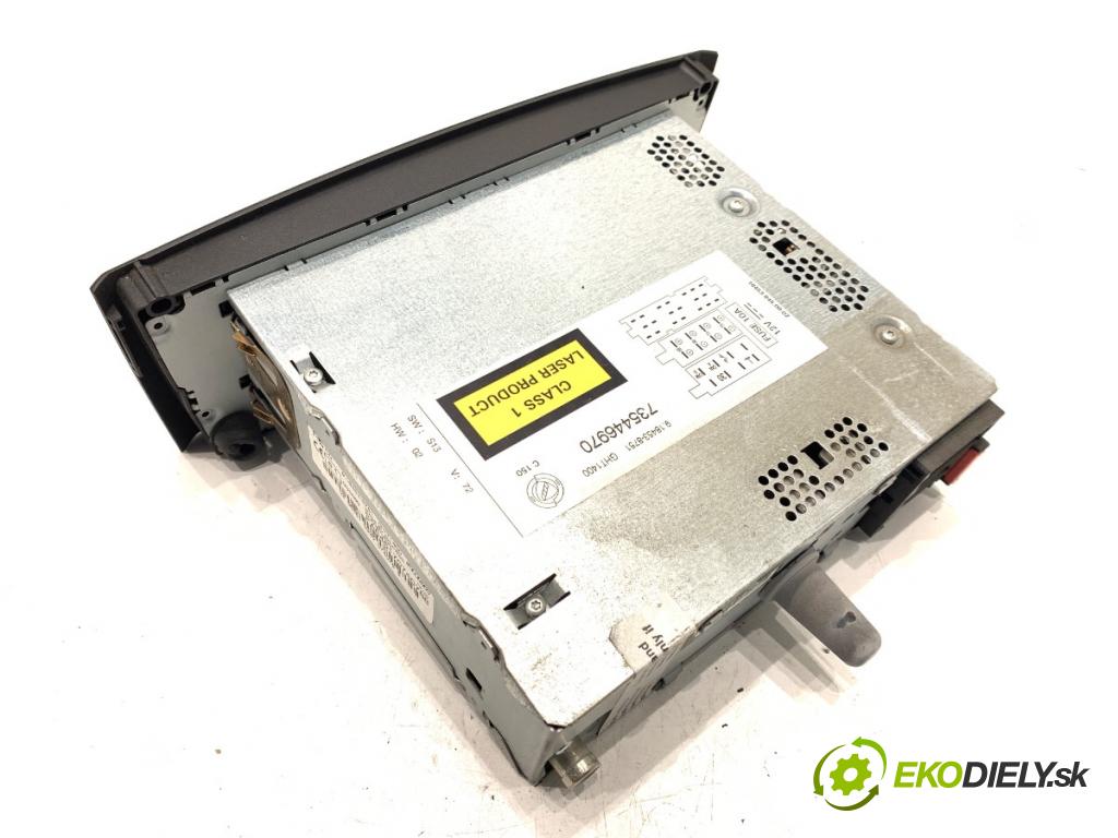 FIAT GRANDE PUNTO liftback 2007 57 kW 1.4 (199AXB11, 199AXB1A, 199BXB1A, 199AXL1A) 1368 RADIO 735446970 (Audio zariadenie)