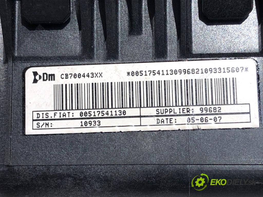 FIAT GRANDE PUNTO liftback 2007 57 kW 1.4 (199AXB11, 199AXB1A, 199BXB1A, 199AXL1A) 1368 AirBag spolujezdce 00517541130 (Airbag)