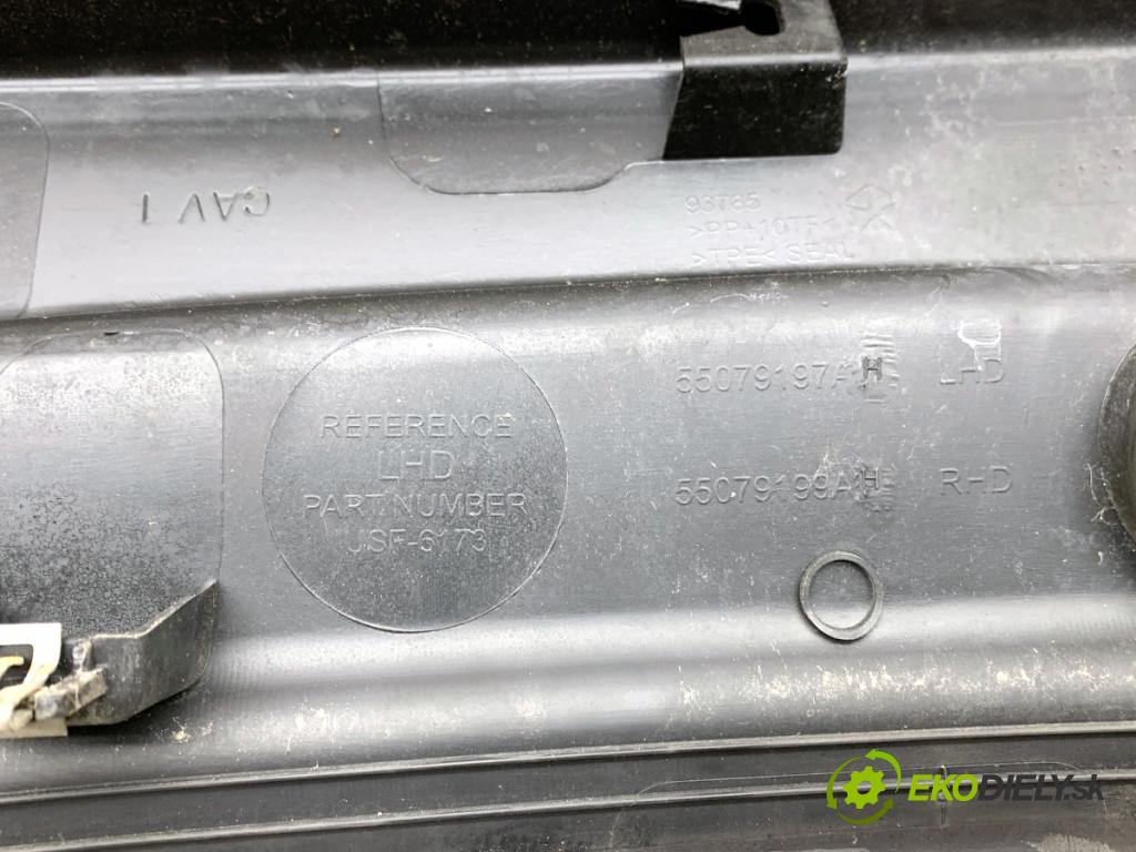 JEEP GRAND CHEROKEE WK SUV 2012 177 kW 3.0 CRD V6 4x4 2987 Torpédo, plast pod čelné okno 55079197A (Torpédo (plast pod čelným sklom))