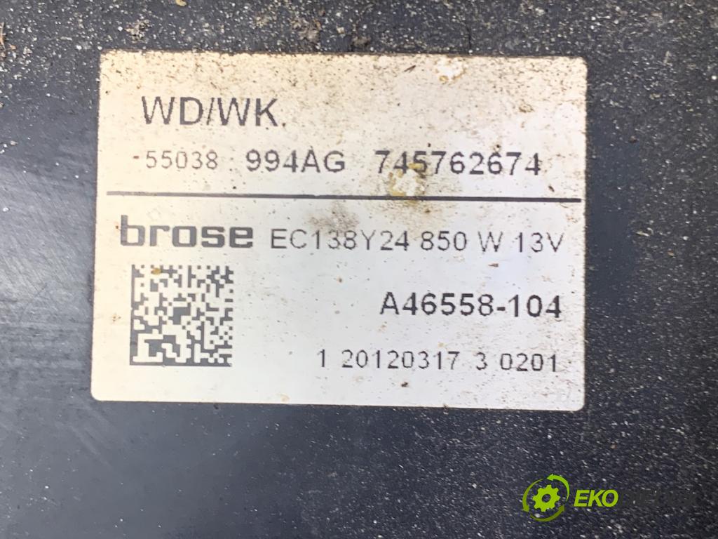 JEEP GRAND CHEROKEE WK SUV 2012 177 kW 3.0 CRD V6 4x4 2987 ventilátor chladiče 55038994AG (Ventilátor)