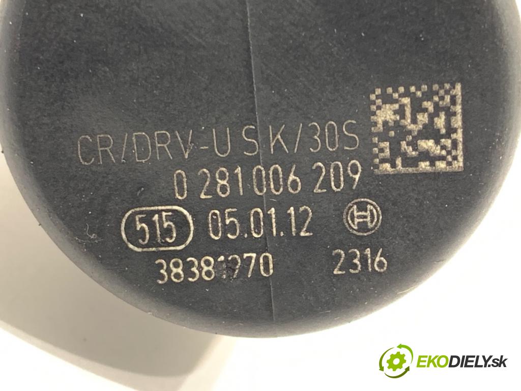 JEEP GRAND CHEROKEE WK SUV 2012 177 kW 3.0 CRD V6 4x4 2987 Regulátor tlaku paliva 0281006209 (Palivový systém ostatné)