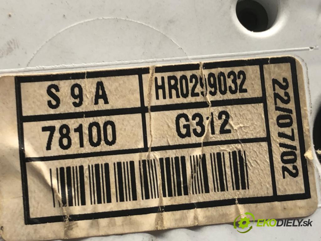 HONDA CR-V II SUV 2002 110 kW 2.0 (RD5) 1998 Prístrojovka HR0299032 (Prístrojová doska)