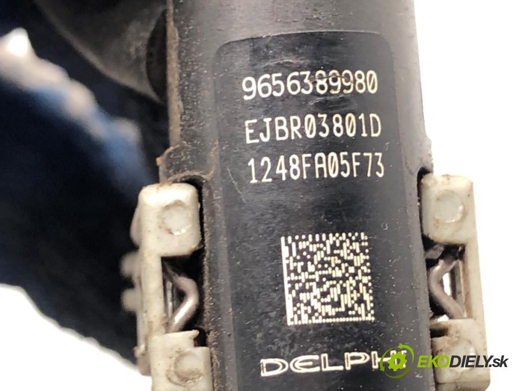 PEUGEOT 407 SW Kombi 2007 100 kW 2.0 HDi 135 1997 vstřikovací ventily 9656389980