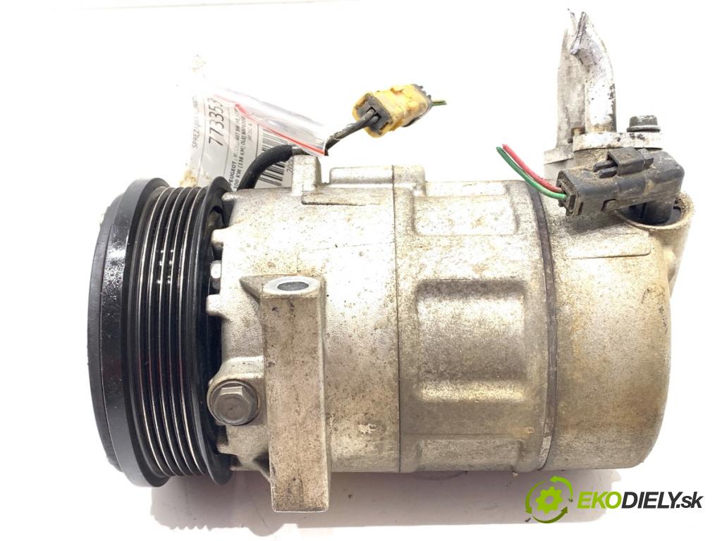 PEUGEOT 407 SW Kombi 2007 100 kW 2.0 HDi 135 1997 Kompresor klimatizácie  (Kompresor klimatizácie)