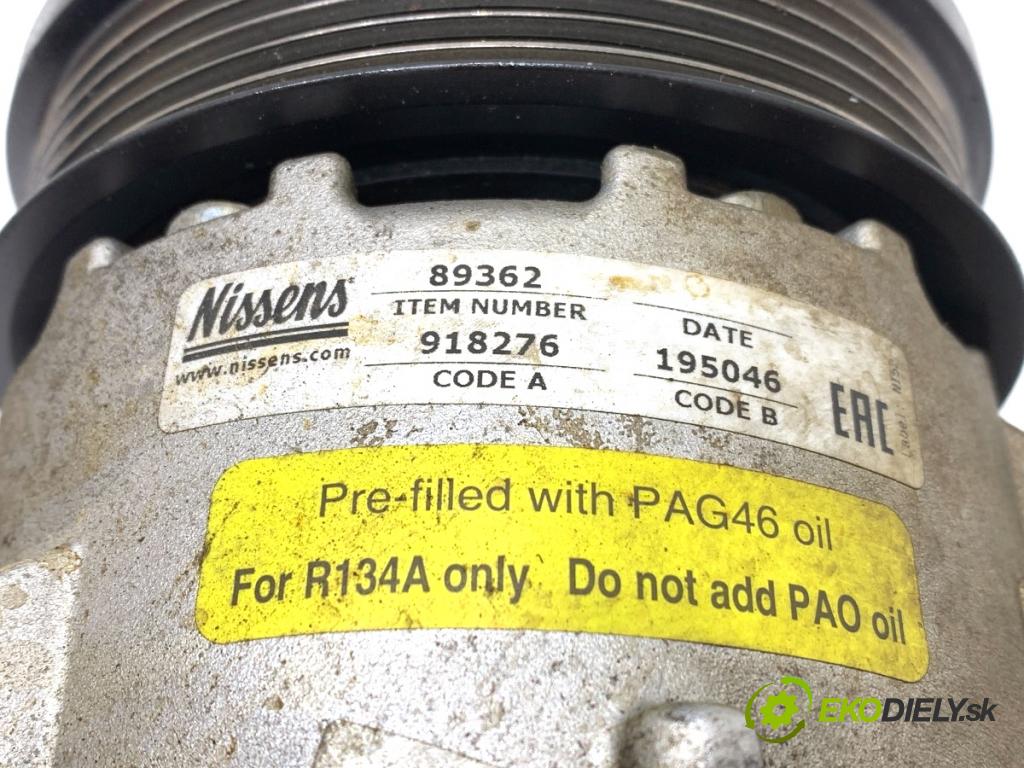 PEUGEOT 407 SW Kombi 2007 100 kW 2.0 HDi 135 1997 kompresor klimatizace  (Kompresor klimatizace)