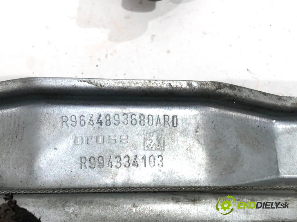 PEUGEOT 407 SW Kombi 2007 100 kW 2.0 HDi 135 1997 mechanismus okna pravý zadní část 9646595580