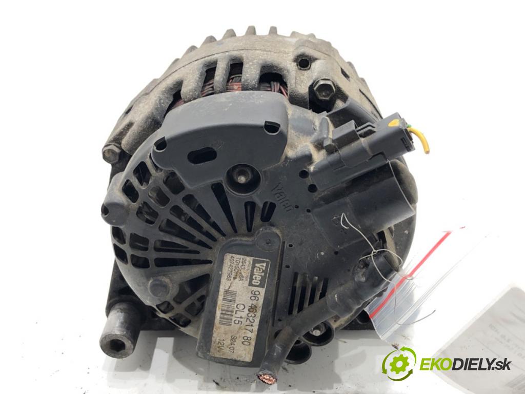 PEUGEOT 407 SW Kombi 2007 100 kW 2.0 HDi 135 1997 Alternátor 9646321780 (Alternátor)