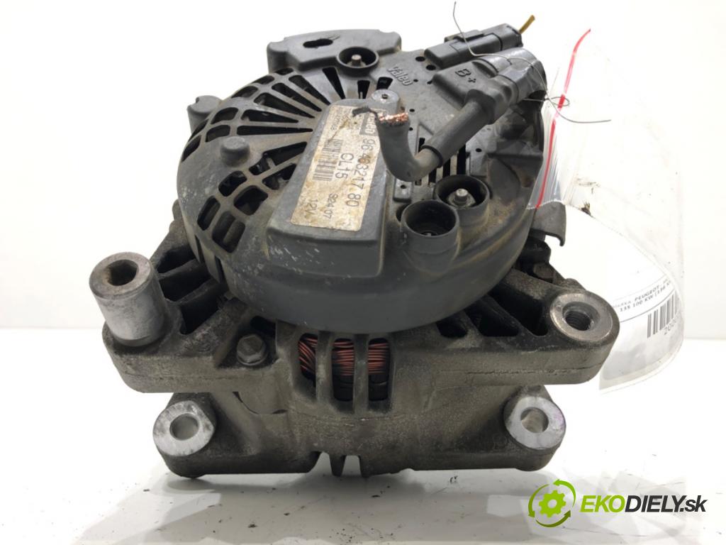 PEUGEOT 407 SW Kombi 2007 100 kW 2.0 HDi 135 1997 Alternátor 9646321780 (Alternátor)