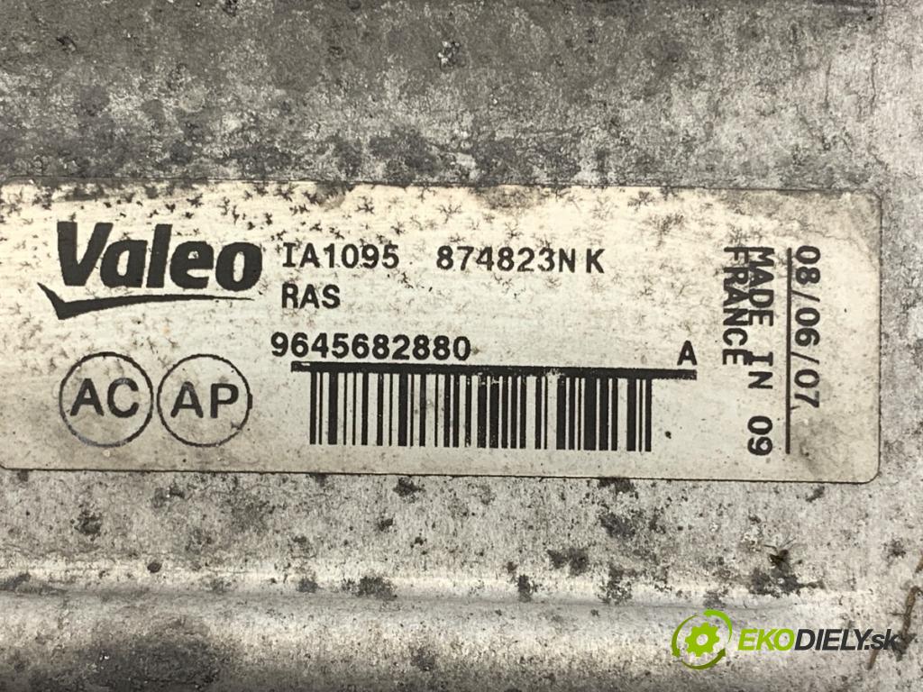 PEUGEOT 407 SW Kombi 2007 100 kW 2.0 HDi 135 1997 intercooler 9645682880 (Intercooler (chladič stlačeného vzduchu))
