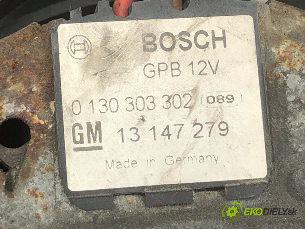 OPEL ASTRA H Kombi 2005 59 kW 1.7 CDTI (L35) 1686 ventilátor klimatizace 13147279 (Ventilátor chladiče klimatizace)