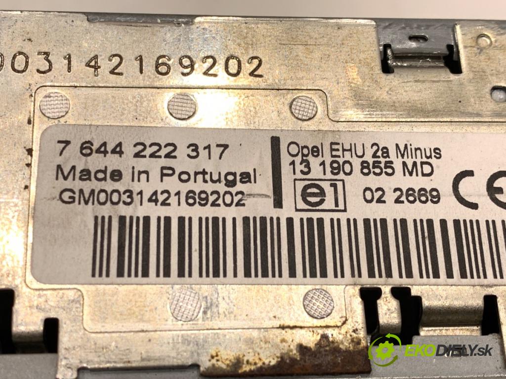 OPEL ASTRA H Kombi 2005 59 kW 1.7 CDTI (L35) 1686 RADIO 13190855 (Audio zariadenie)