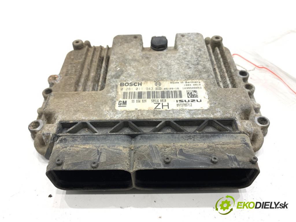 OPEL ASTRA H Kombi 2005 59 kW 1.7 CDTI (L35) 1686 riadiaca jednotka Motor 55556829 (Riadiaca jednotka)