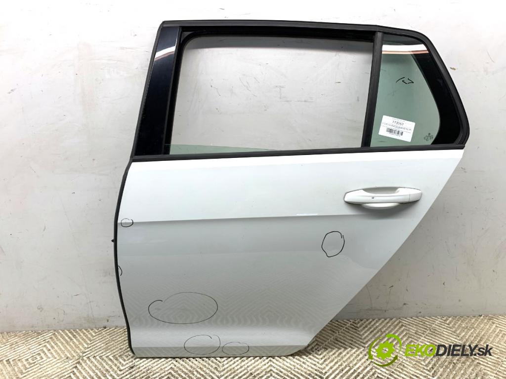 VW GOLF VII liftback 2012 77 kW 1.6 TDI 1598 dveře levý zadní část LC9A