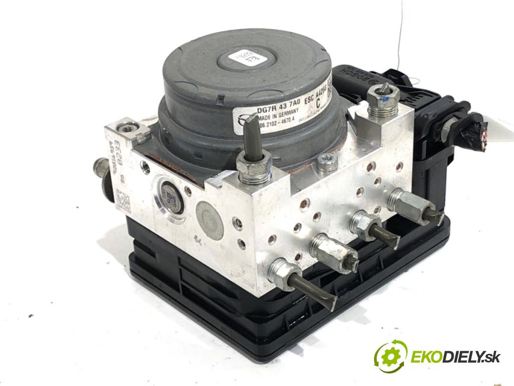 MAZDA 2 DL liftback 2019 66 kW 1.5 SKYACTIV-G 1496 Pumpa ABS DG7R437A0 (Pumpa ABS)