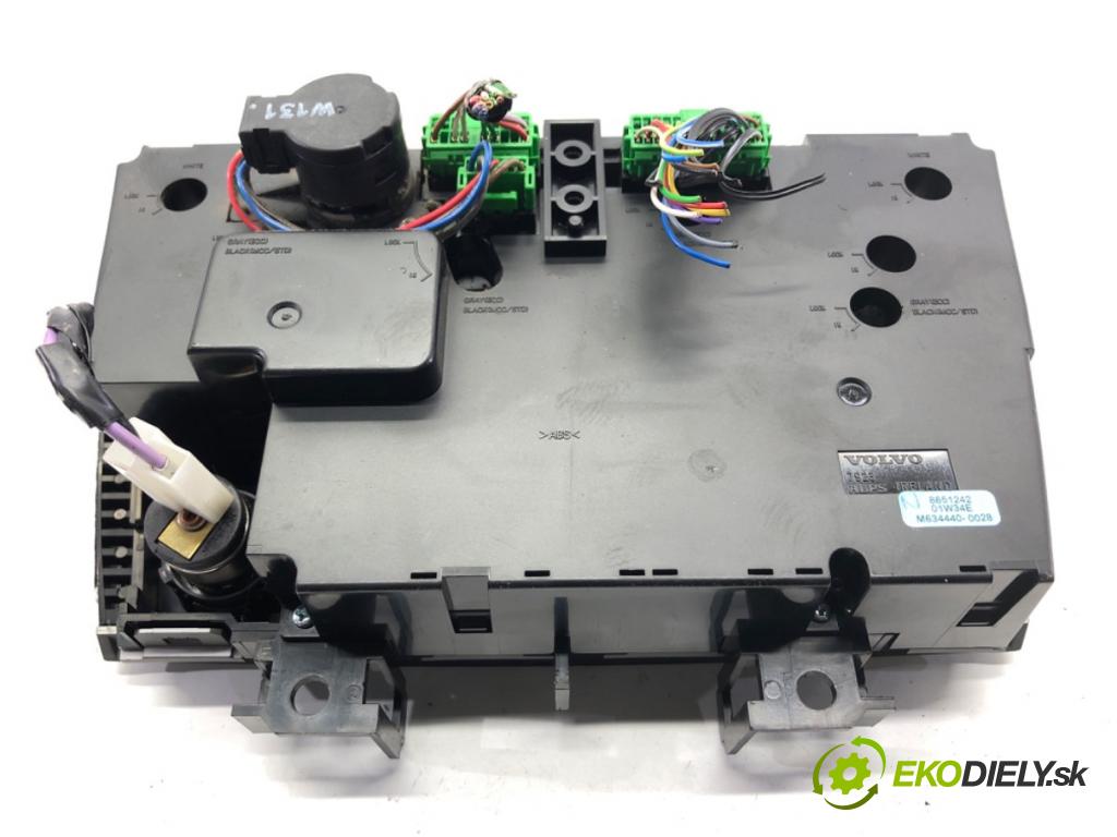 VOLVO S60 I sedan 2003 125 kW 2.4 2435 Panel ovládania kúrenia 8651242 (Prepínacie páčky pod volantom)