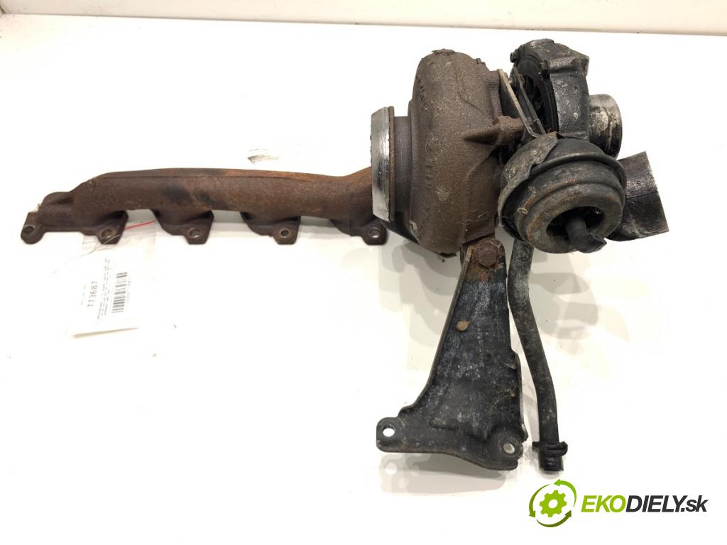 MERCEDES-BENZ W220 sedan 2001 145 kW S 320 CDI (220.026, 220.126) 3222 turbo 6130960299 (Kompletní turbodmychadlo)