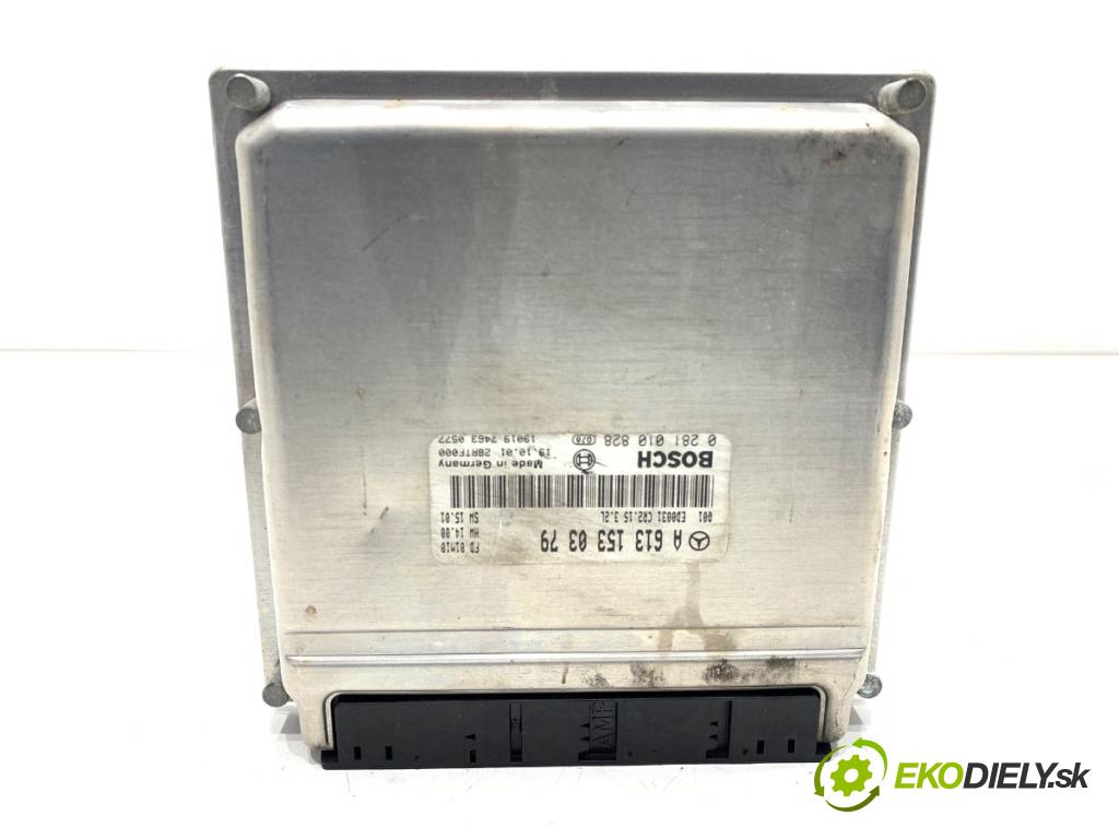 MERCEDES-BENZ W220 sedan 2001 145 kW S 320 CDI (220.026, 220.126) 3222 riadiaca jednotka Motor 6131530379 (Riadiaca jednotka)