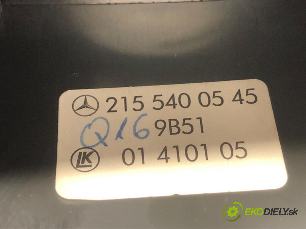 MERCEDES-BENZ W220 sedan 2001 145 kW S 320 CDI (220.026, 220.126) 3222 Prepínač kombinovaný 2155400545 (Prepínacie páčky pod volantom)