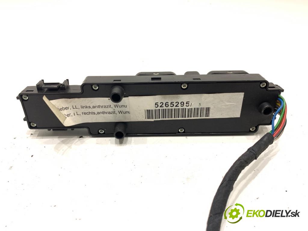 MERCEDES-BENZ W220 sedan 2001 145 kW S 320 CDI (220.026, 220.126) 3222 Prepínač okien 2208201010 (Prepínacie páčky pod volantom)