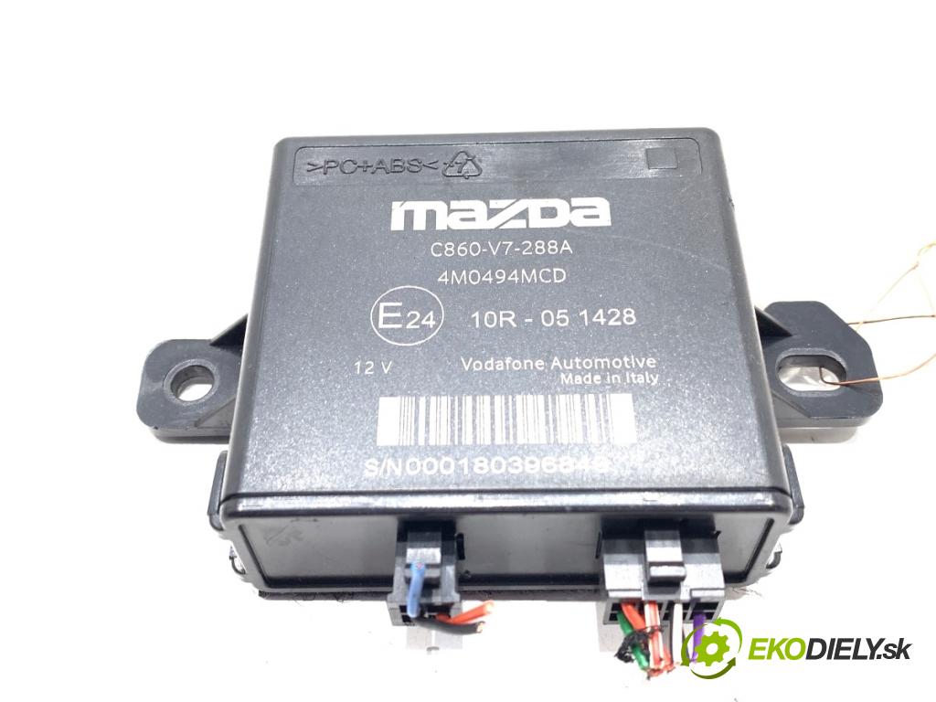 MAZDA 2 DL liftback 2019 66 kW 1.5 SKYACTIV-G 1496 Modul PDC C860-V7-288A (Riadiaca jednotka ostatné)