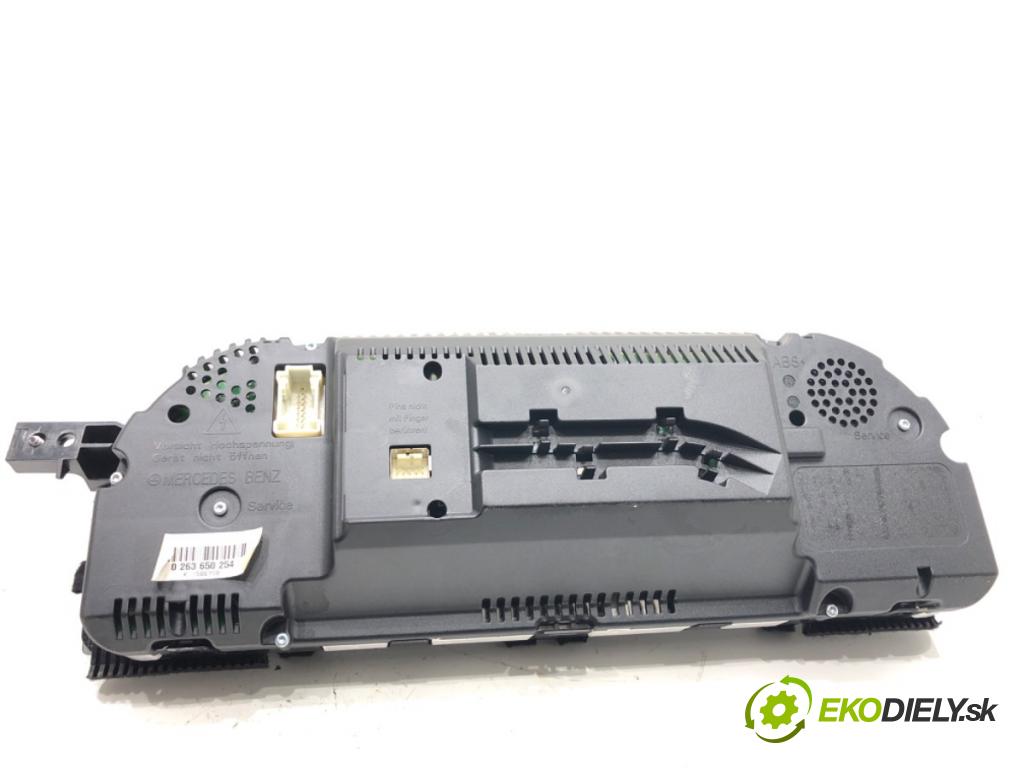 MERCEDES-BENZ W221 sedan 2010 205 kW S 400 Hybrid (221.095, 221.195) 3498 Prístrojovka 0263650254 (Prístrojová doska)