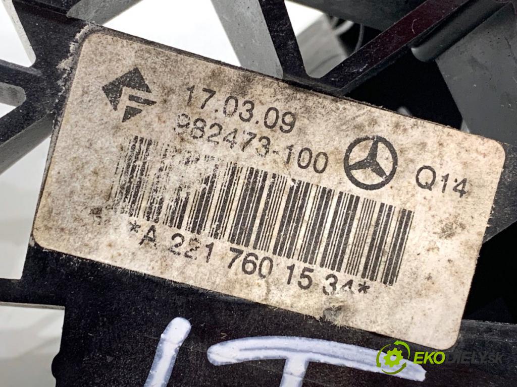 MERCEDES-BENZ W221 sedan 2010 205 kW S 400 Hybrid (221.095, 221.195) 3498 Kľučka vonkajšia ľavy zad