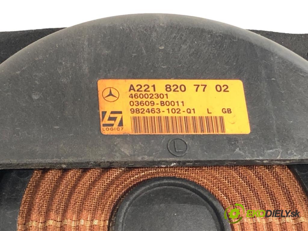 MERCEDES-BENZ W221 sedan 2010 205 kW S 400 Hybrid (221.095, 221.195) 3498 reproduktory A2218208102 A2218207702