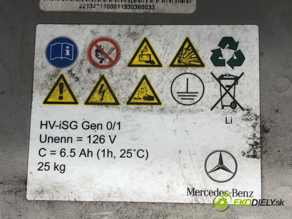 MERCEDES-BENZ W221 sedan 2010 205 kW S 400 Hybrid (221.095, 221.195) 3498 BATERIA HYBRYDA A2213431100
