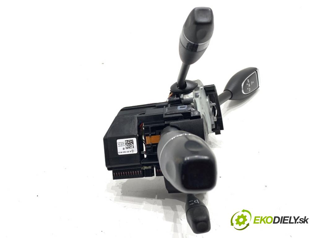 MERCEDES-BENZ W221 sedan 2010 205 kW S 400 Hybrid (221.095, 221.195) 3498 Prepínač kombinovaný A2215404801 (Prepínacie páčky pod volantom)