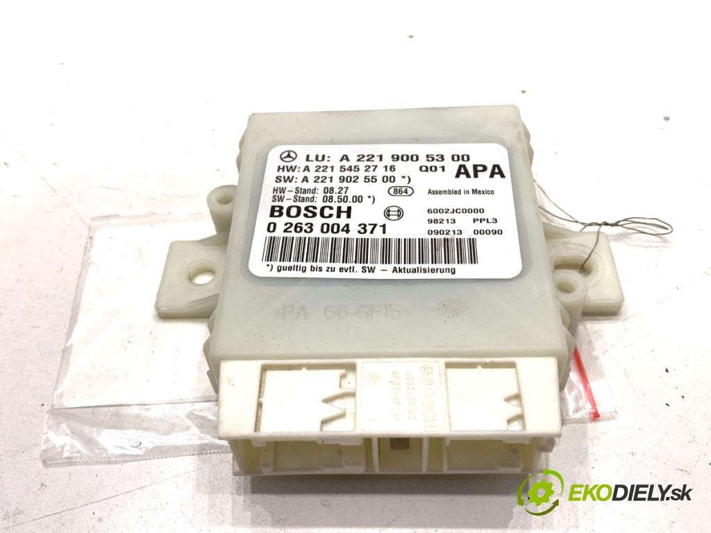 MERCEDES-BENZ W221 sedan 2010 205 kW S 400 Hybrid (221.095, 221.195) 3498 Modul PDC A2219005300 (Riadiaca jednotka ostatné)